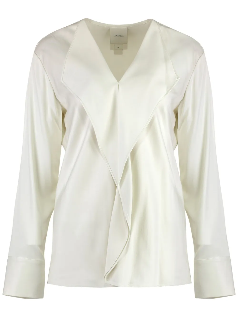 Calvin Klein draped blouse - Bianco