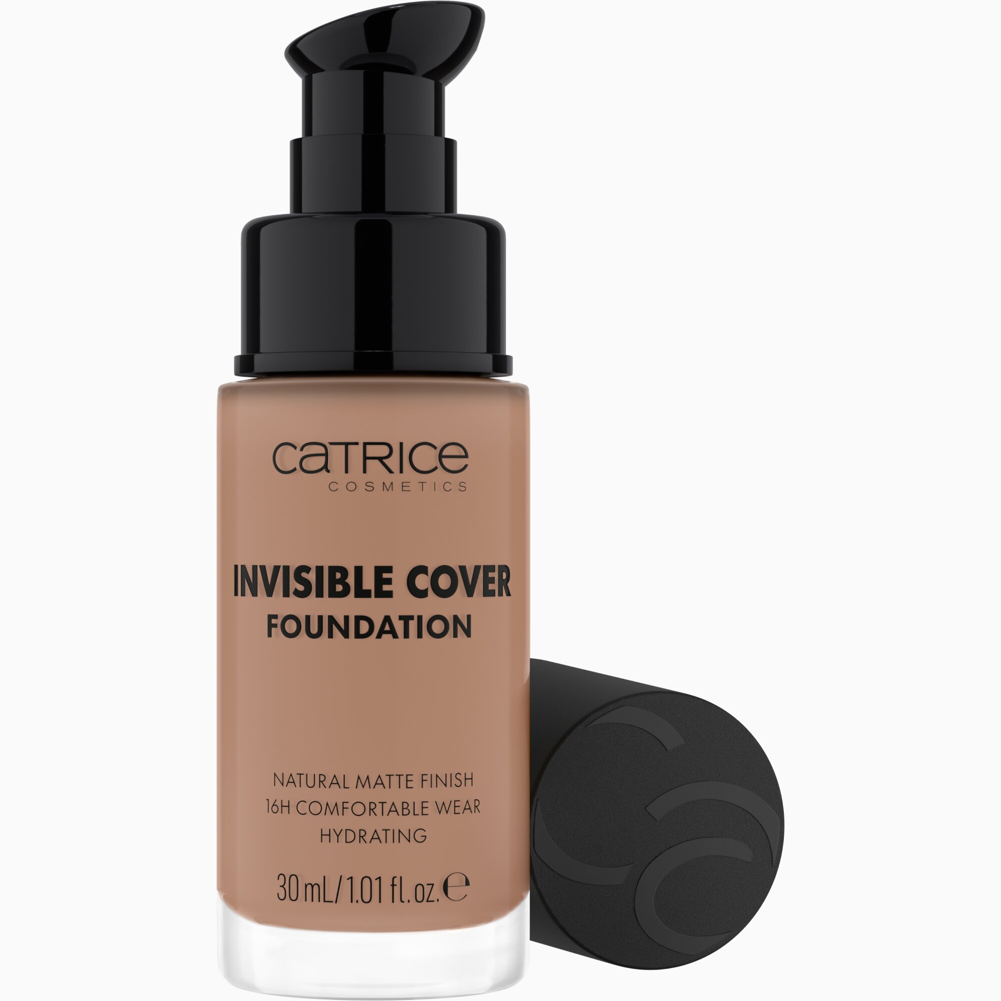 Invisible Cover 037W Fondotinta Finish Matte e Naturale 30 ml Idratante Liquido Catrice