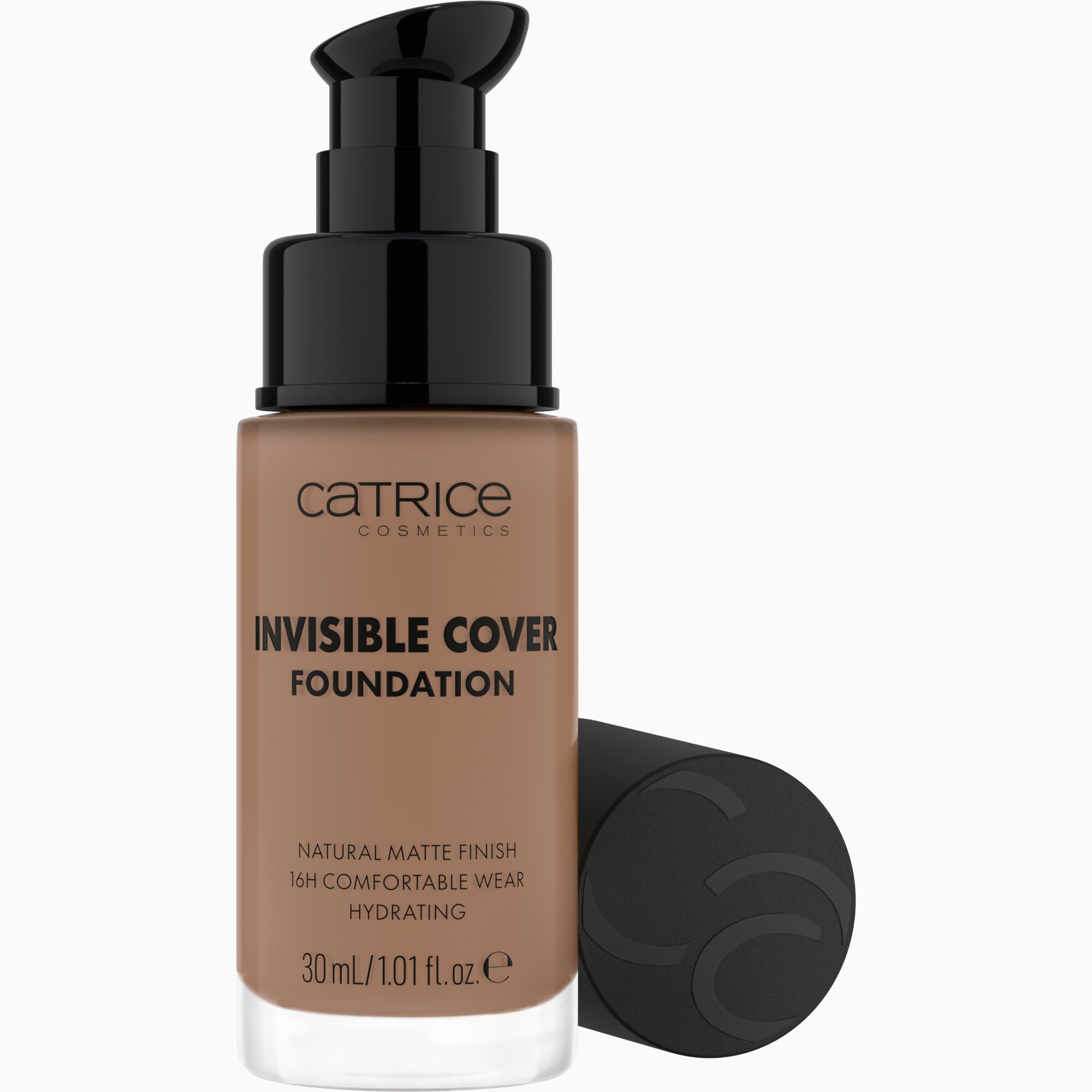 Invisible Cover 042C Fondotinta Finish Matte e Naturale 30 ml Idratante Liquido Catrice