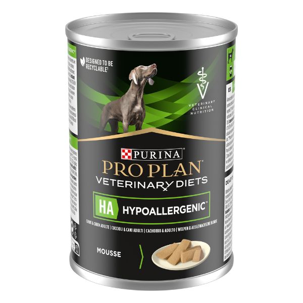 Purina veterinary diets ha hypoallergenic - 400 gr - dieta veterinaria per cani