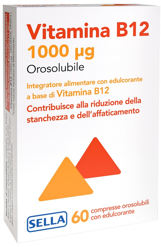 Sella vitamina b12 60cpr orosolubili
