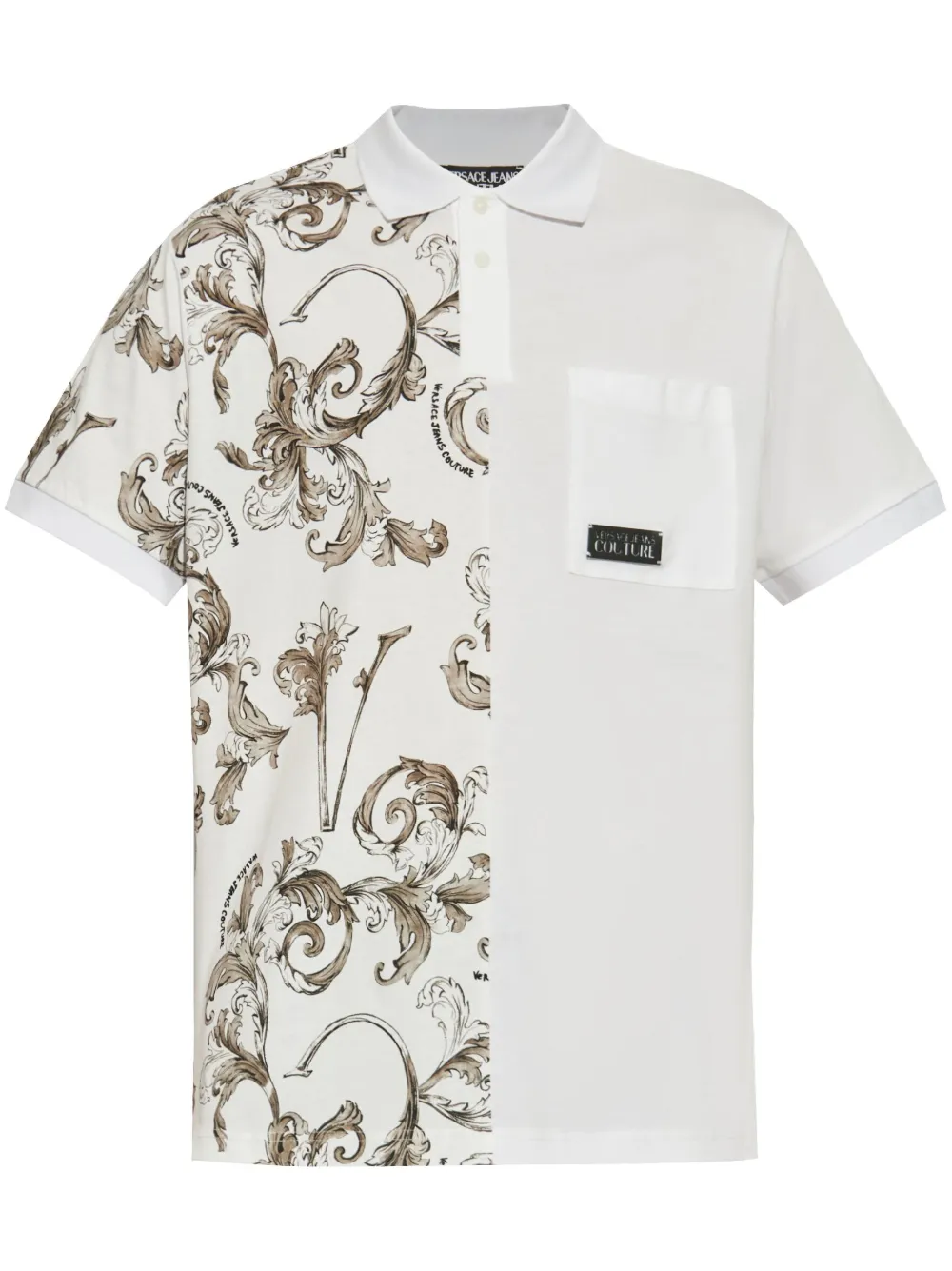 Versace Jeans Couture Barocco shirt - Bianco