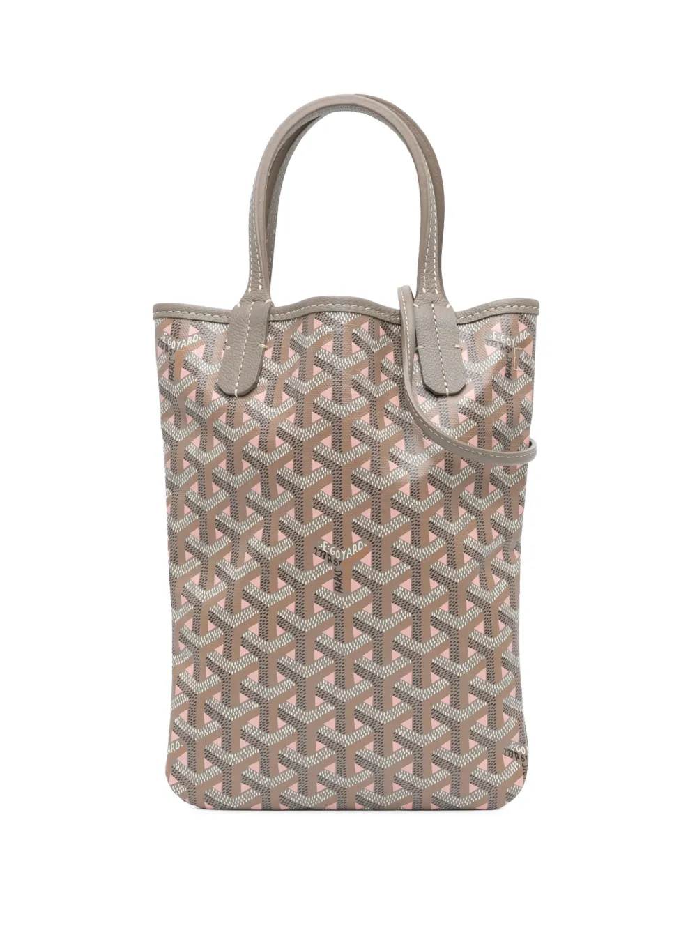 Goyard Pre-Owned 2023 Goyardine Poitiers Claire Voie satchel - Marrone