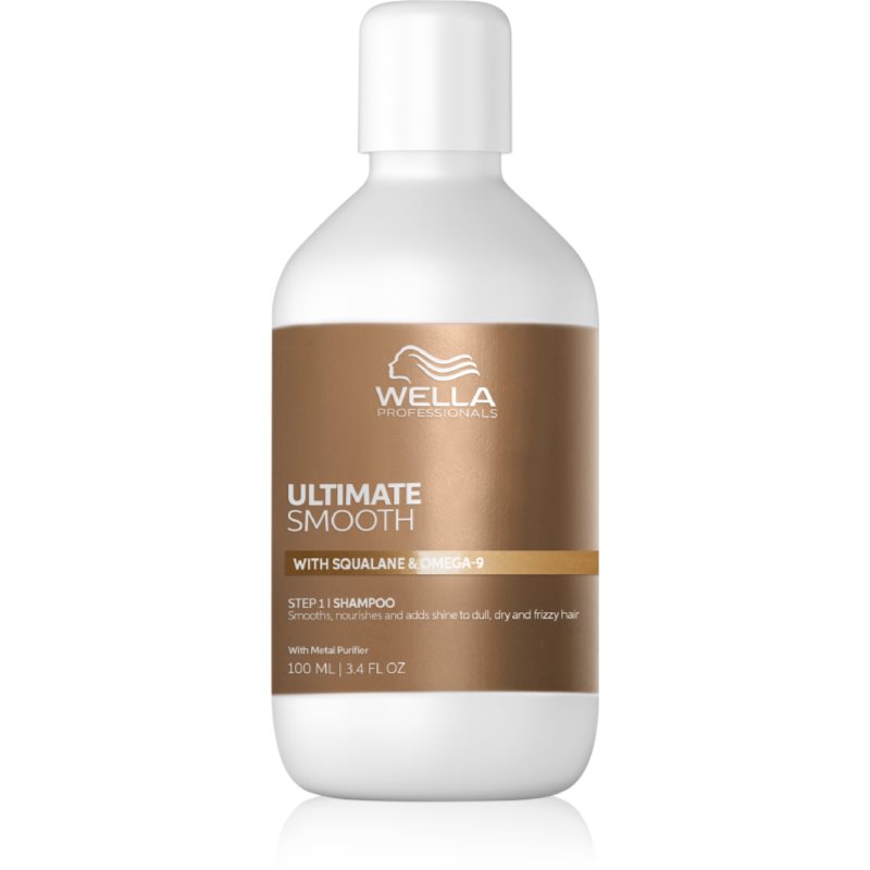 Wella Professionals Ultimate Smooth Shampoo Shampoo Nutriente Intenso Per Capelli Brillanti E Morbidi 100 Ml