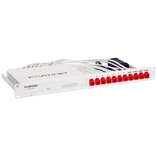 Rackmount.It Rm-Fr-T10 - Kit Di Montaggio A Rack Per Fortigate 60E, 60E-Poe, 60E-Dsl, 61E, 60F, 61F, Fortiadc 60F