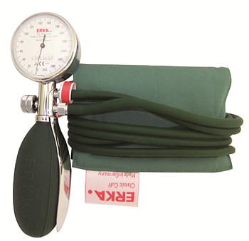 Sfigmomanometro Aneroide Perfect  Erka Scala Da 300 Mmhg Con Suddivisione Di 2 Mm  Manometro Di Precisione In Alluminio Anodizzato  Con Monopalla Inco