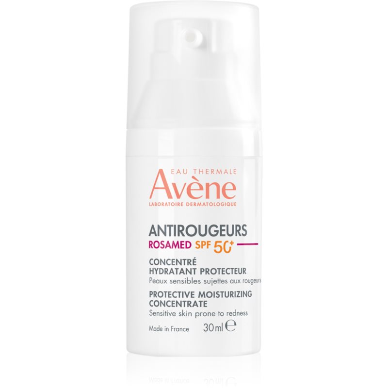 Avène Antirougeurs Rosamed Protective Moisturizing Concentrate Trattamento Concentrato Contro Gli Arrossamenti Della Pelle Spf 50+ 30 Ml