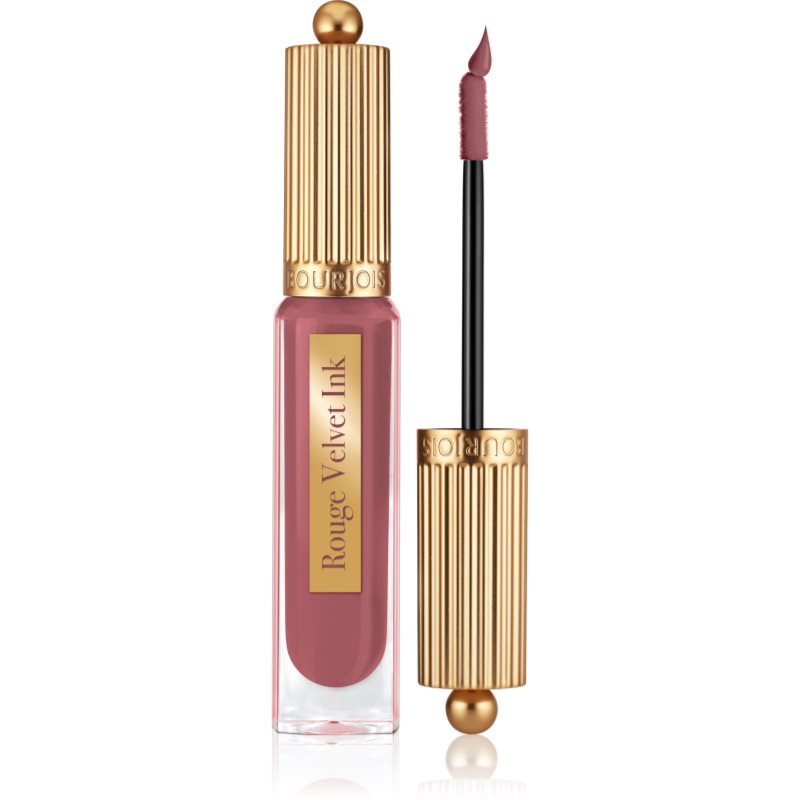 Bourjois Rouge Velvet Ink Rossetto Liquido Effetto Opaco Colore 24 Cup Of Rose 3.5 Ml