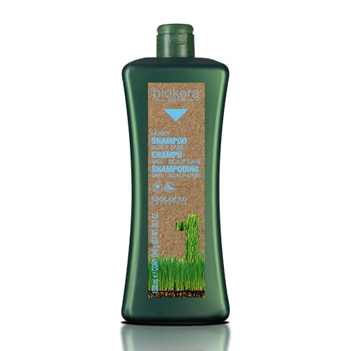 Biokera Salerm - Shampoo Al Miele Per La Cura Dello Scalpo, 1000 Ml