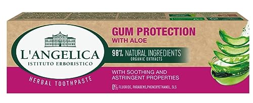L'Angelica Dentifricio Con Aloe Vera, 75 Ml, A Lungo Termine
