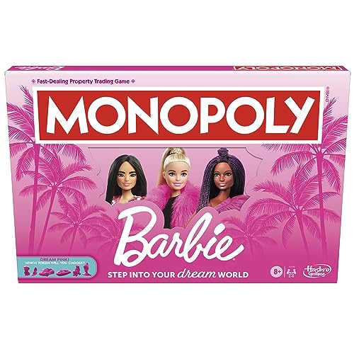 Gioco Da Tavolo Monopoly: Barbie Edition - Versione Inglese