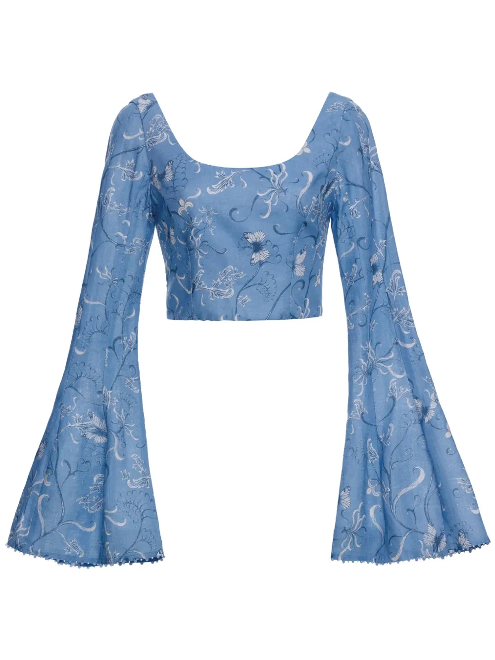 Agua By Agua Bendita Top Limoncillo - Blu