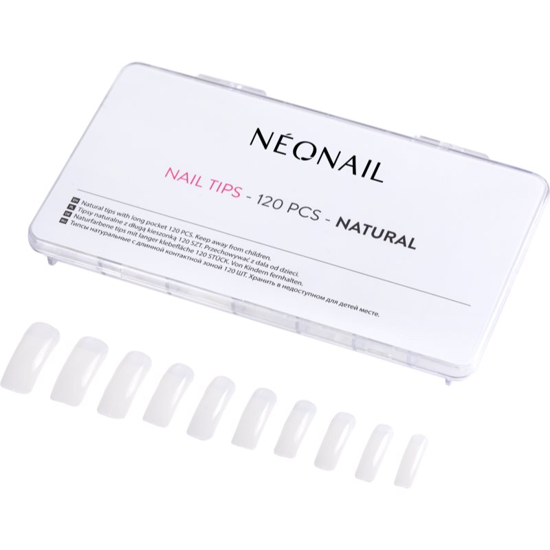 Neonail Nail Tips Unghie Finte Tipo Natural 120 Pz