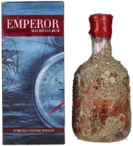 Emperor Mauritian Rum Deep Blue Jubilee Cognac Finish 40% Vol. 0,7L In Giftbox