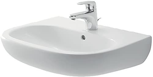Duravit Waschbecken D Code Breite 65Cm 1 Hahnloch, Weiß, 2310650000