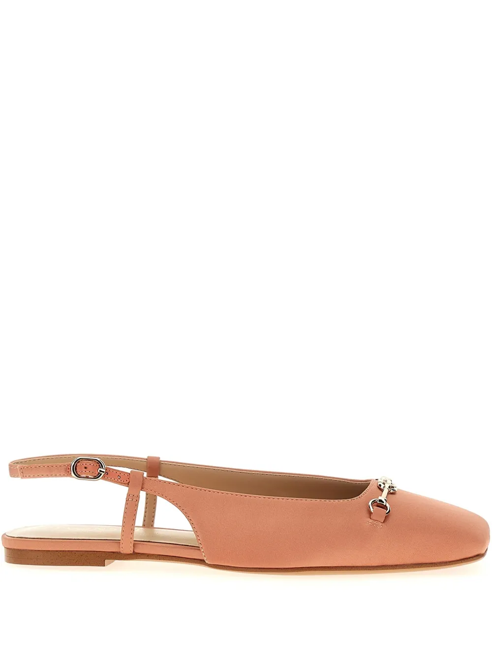TWINSET square-toe ballerina shoes - Rosa