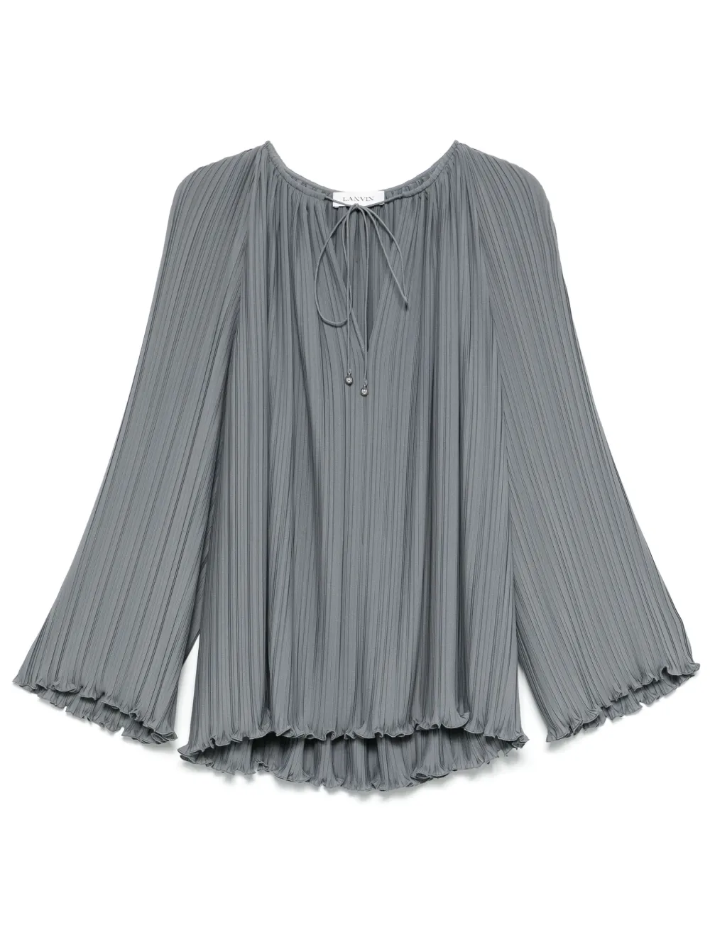 Lanvin pleated blouse - Grigio