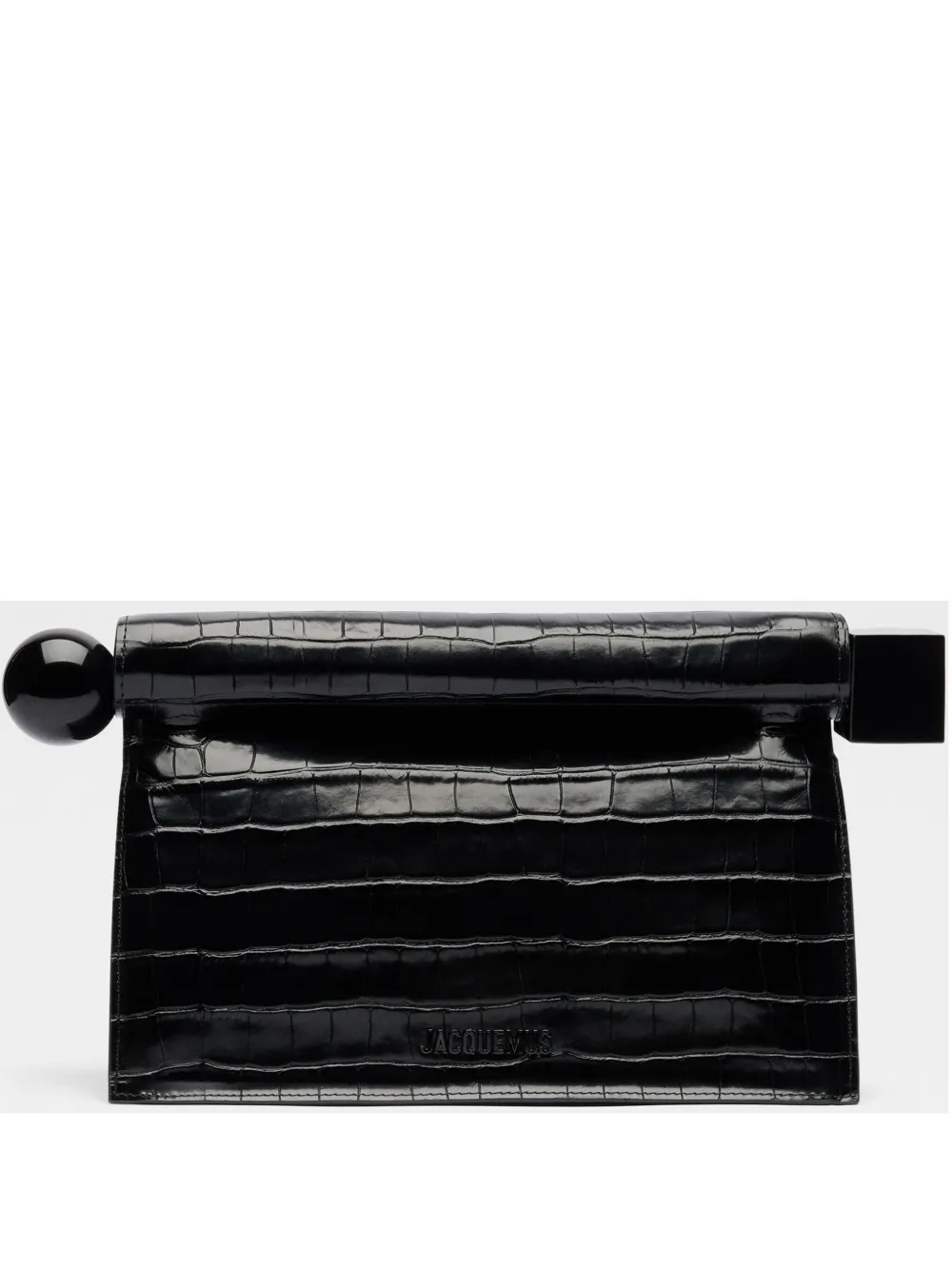 Jacquemus La Pochette Rond Carré clutch bag - Nero