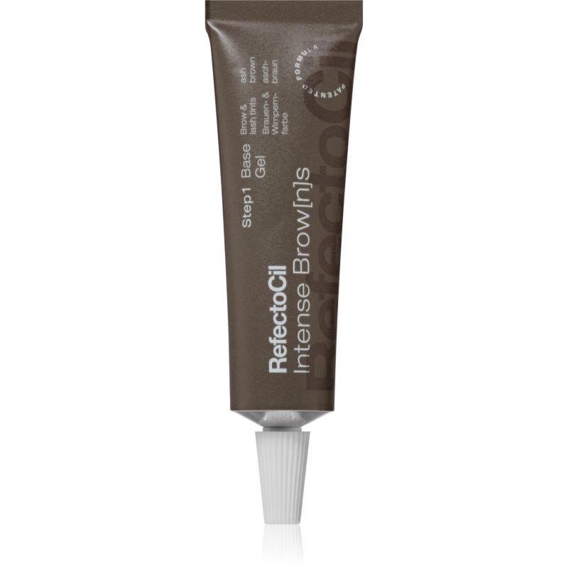Refectocil Intense Brow[N]S Base Gel Tinta Per Sopracciglia E Ciglia Con Texture In Gel Colore Ash Brown 15 Ml