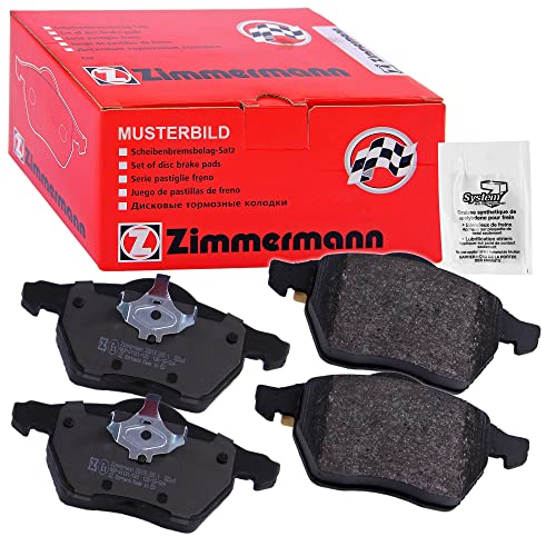 Zimmermann 20755.155.1 Serie Pastiglie Freno, Anteriore, Inclusa Piastra Smorzante