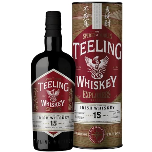 Teeling Whiskey 15 Years Old Explorers Series Irish Whiskey Japanese Edition 46% Vol. 0,7L In Giftbox