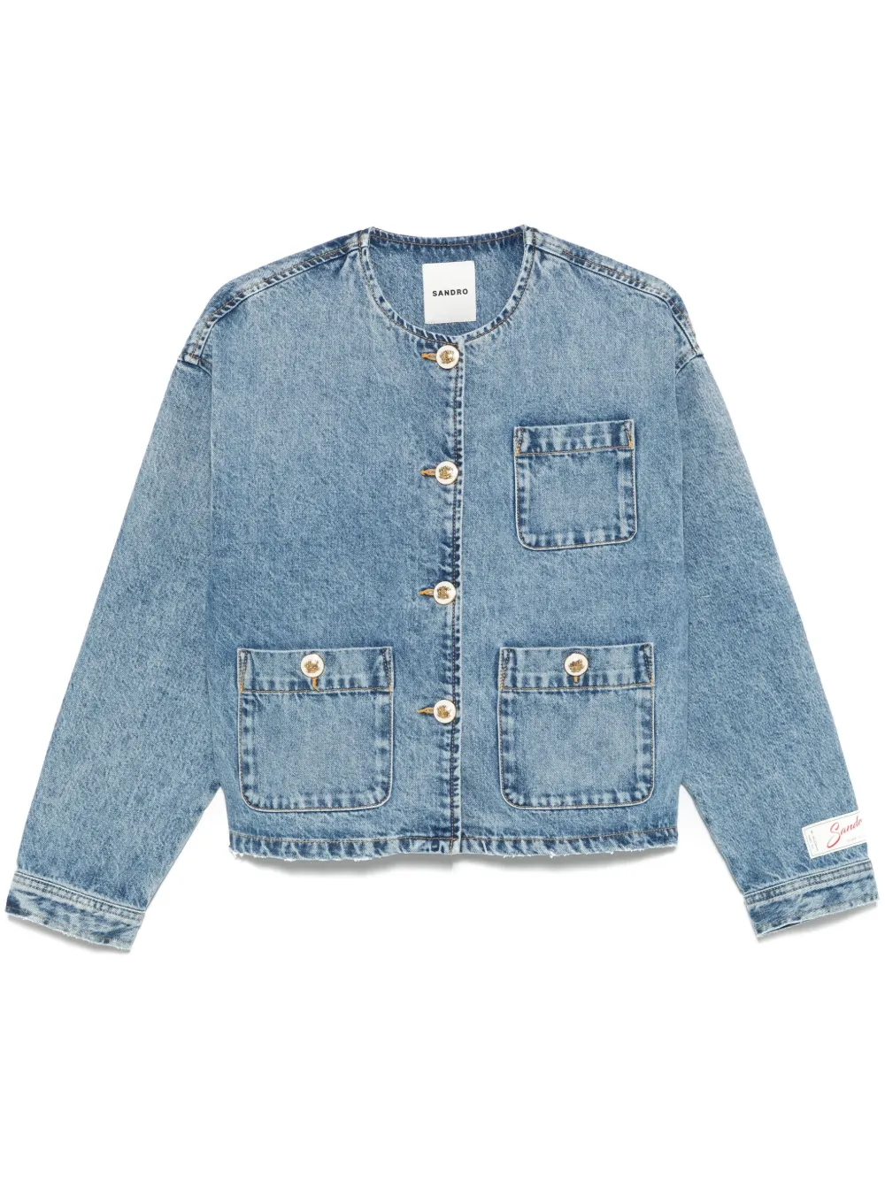 SANDRO Dallas jacket - Blu