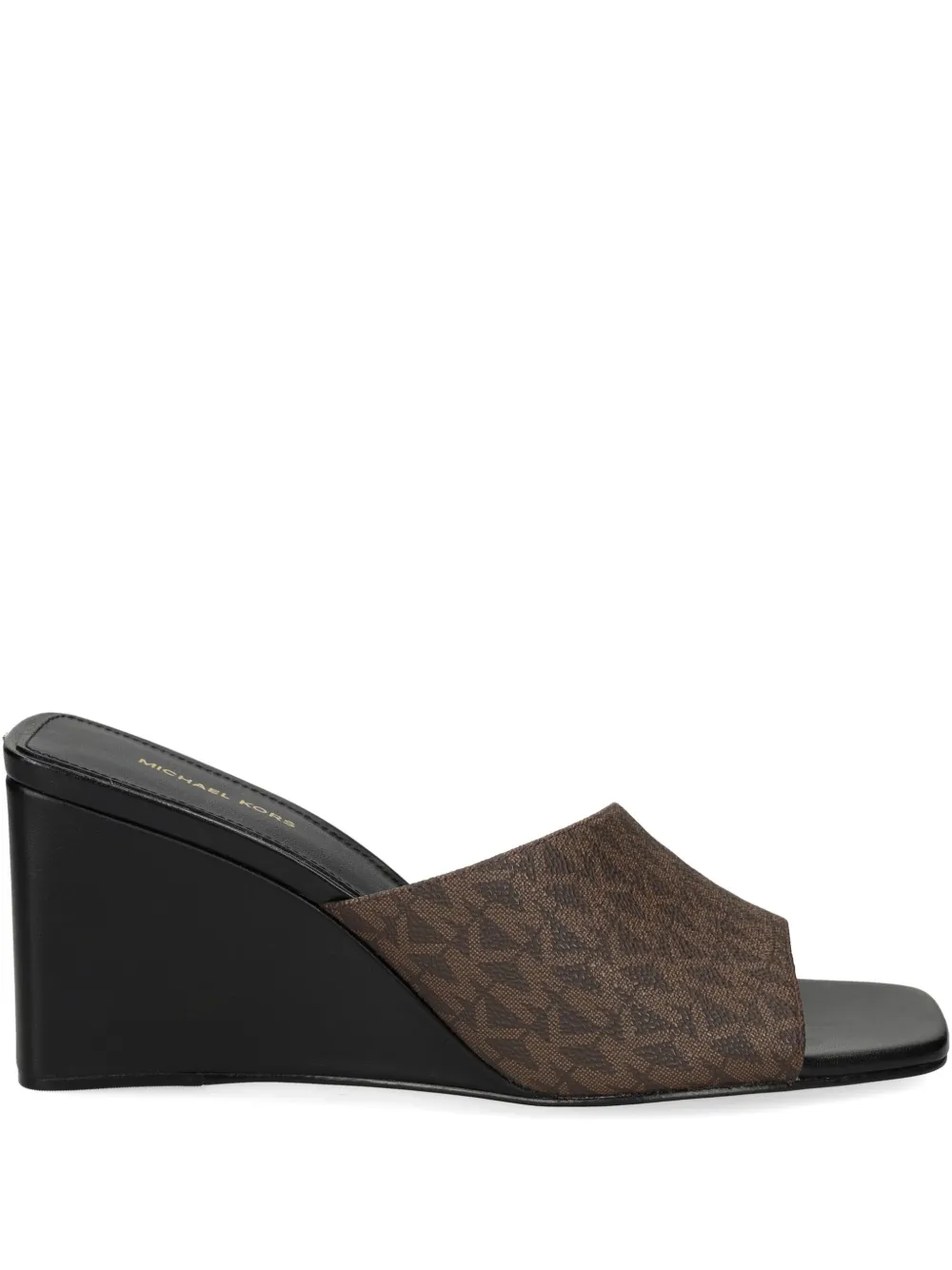 Michael Michael Kors 60mm leather mules - Marrone