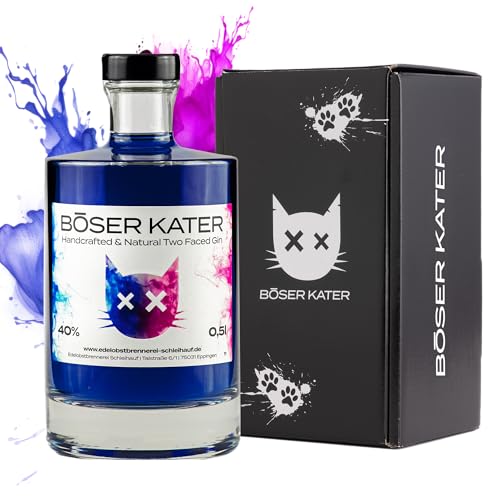 Böser Kater Handcrafted & Natural Two Faced Gin 40% Vol. 0,5L