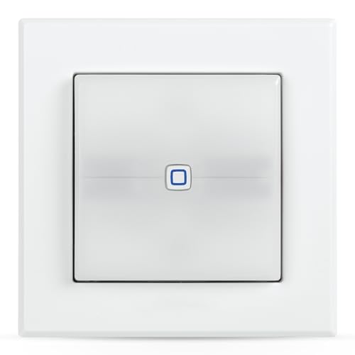 Homematic Ip Smart Home 152020A0 - Attuatore Di Commutazione Per Interruttore Di Marca, Con Luce Di Segnalazione, Accensione Di Dispositivi Smart Home