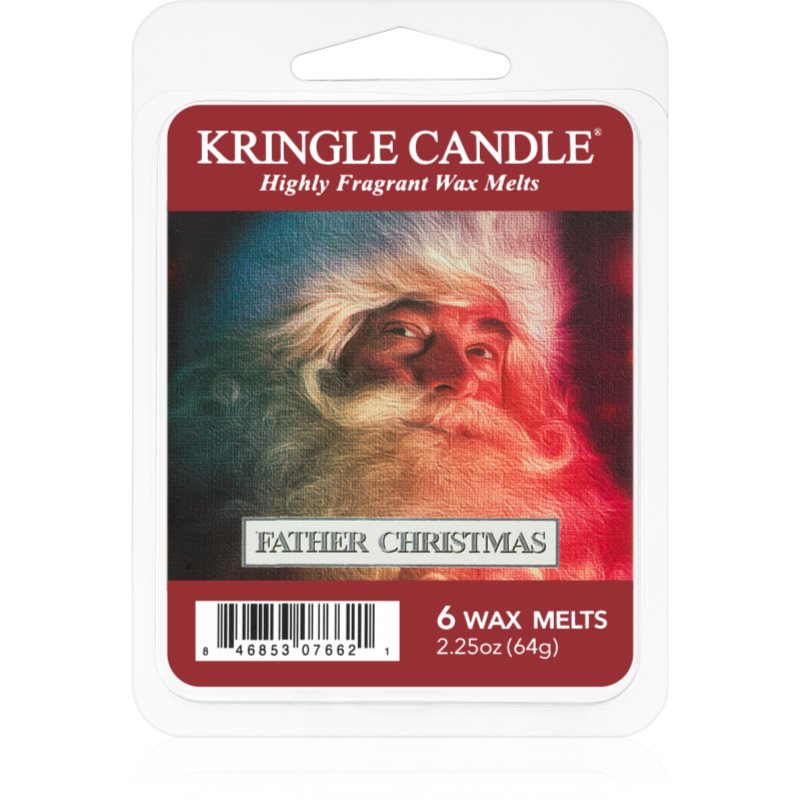 Kringle Candle Father Christmas Cera Per Lampada Aromatica 64 G