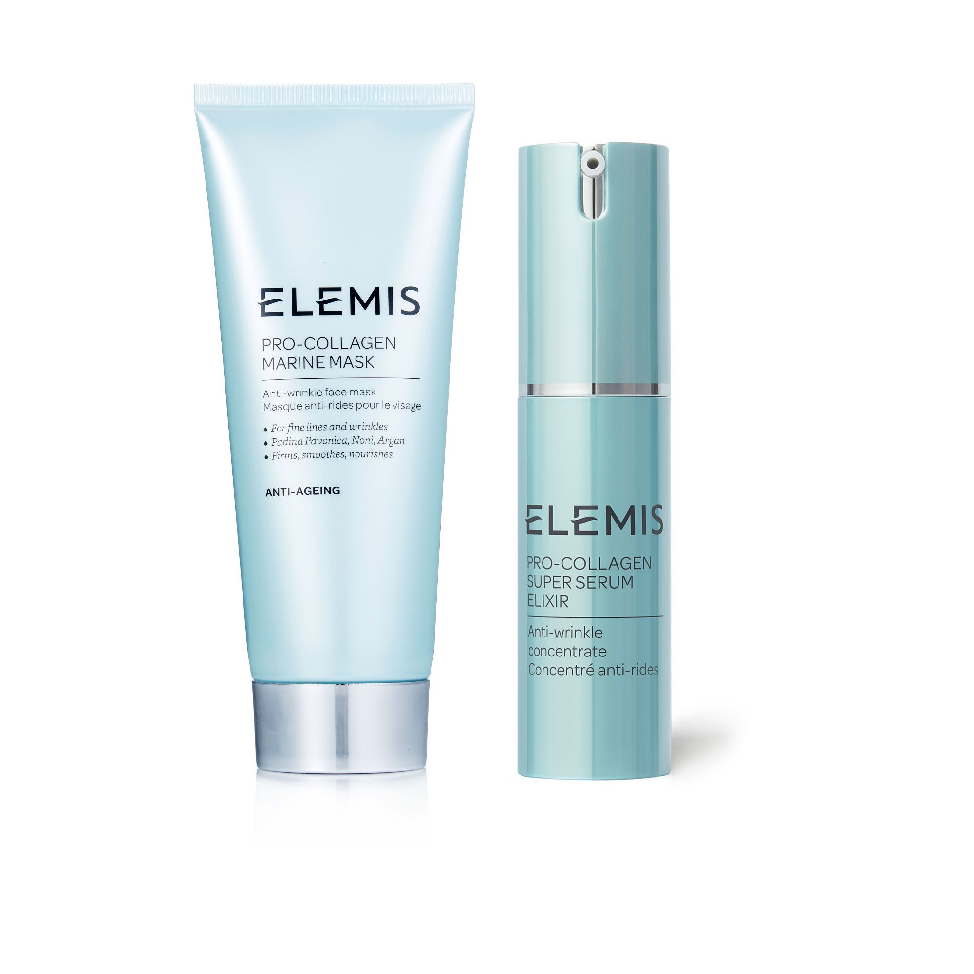 Elemis Kit Pro-Collagen: maschera Marine e siero Super Elixir