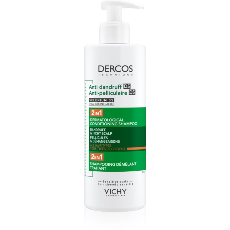Vichy Dercos Anti-Dandruff Shampoo E Balsamo 2 In 1 Contro La Forfora 390 Ml