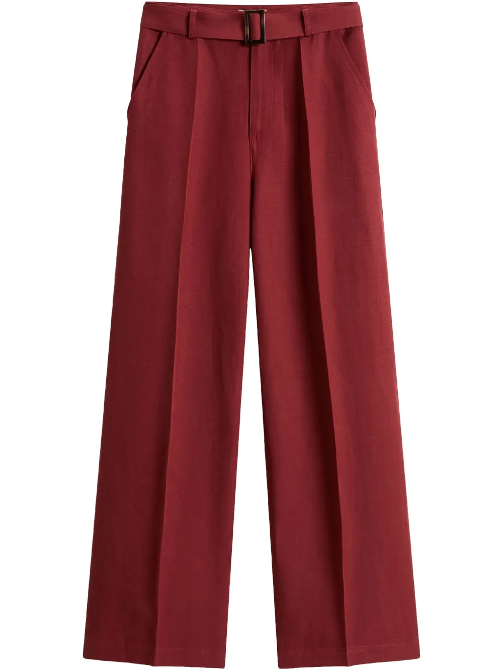 Woolrich linen trousers - Rosso