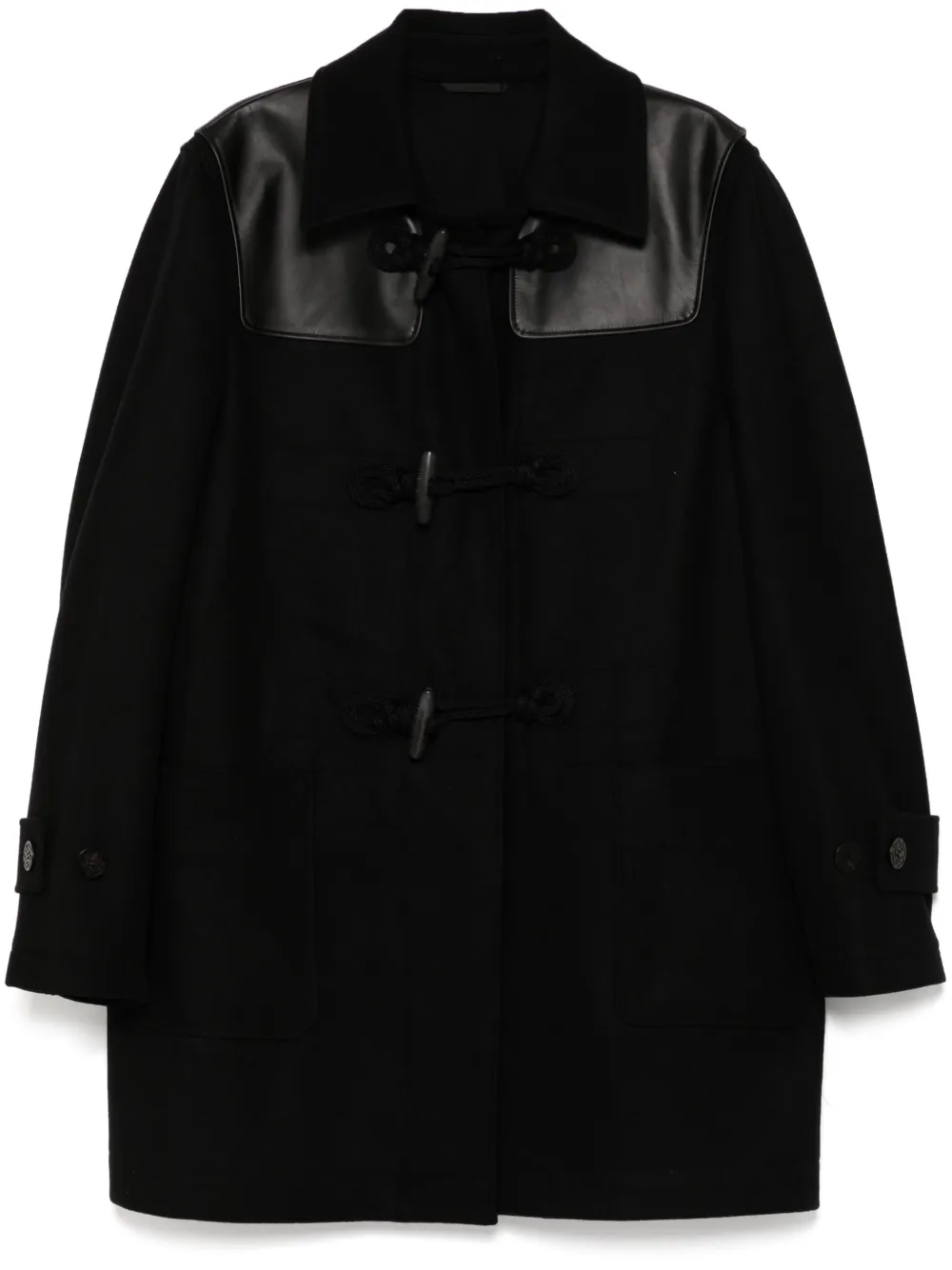 Givenchy wool duffle coat - Nero