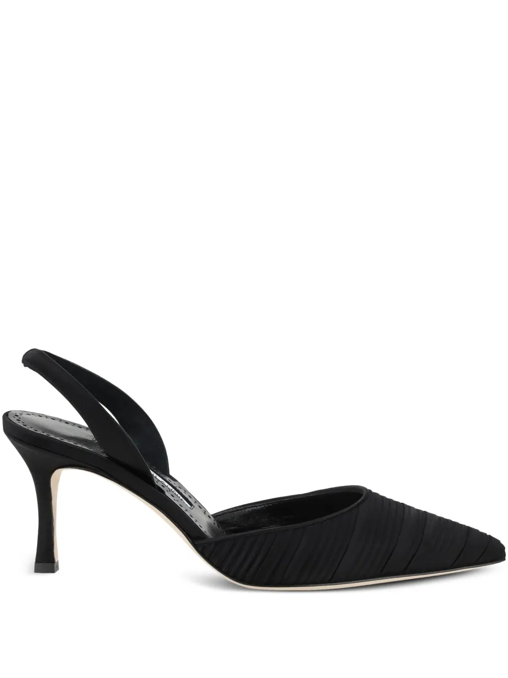 Manolo Blahnik 70mm Carolyne slingback pumps - Nero