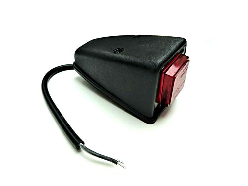 Luce Di Posizione Rossa A Led Per Camion, Rimorchi, Roulotte, 12 V, 24 V, Con Cavo E E9