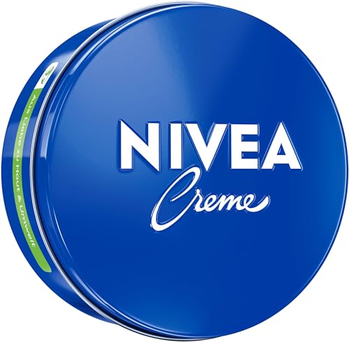 Nivea Crema Lattina Universale Crema Idratante Classica Per Tutti I Tipi Di Pelle, Ricca Cura Della Pelle Con Eucerite Correlata Alla Pelle (250 Ml)