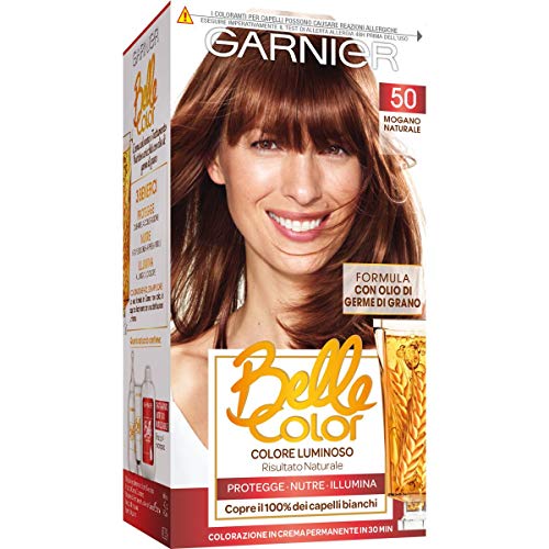Garnier Belle Color Colorazione Permanente, 50 Mogano