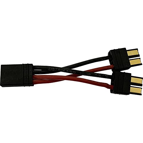 Reely Cavo Per Batteria [1X Presa Trx - 2X Spina Trx] 10.00 Cm Re-6903744