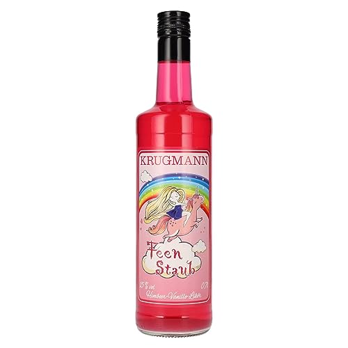 Krugmann Feen Staub Himbeer-Vanille-Likör 15% Vol. 0,7L