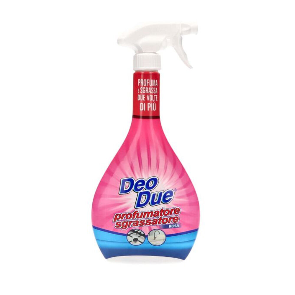 Deo Due Profumatore Sgrassatore Rosa 600 ml - -