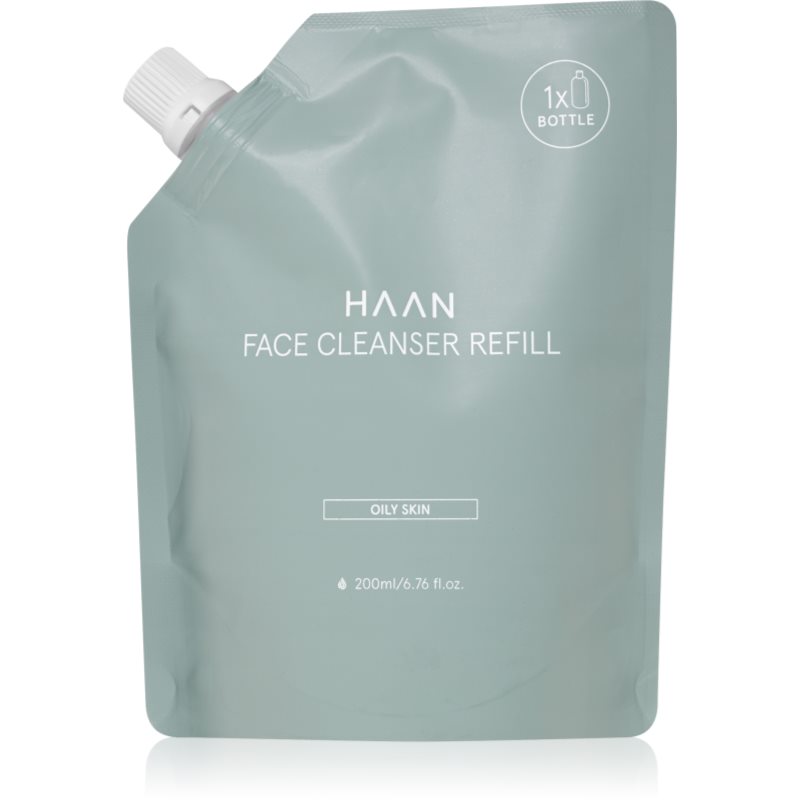Haan Skin Care Face Cleanser Gel Detergente Viso Per Pelli Grasse Ricarica 200 Ml