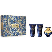 Versace Versace Pour Femme Dylan Blue Confezione 50 ML Eau de Parfum + 50 ML Body Lotion + 50 ML Shower Gel - 50 ML Eau de Parfum + 50 ML Body Lotion