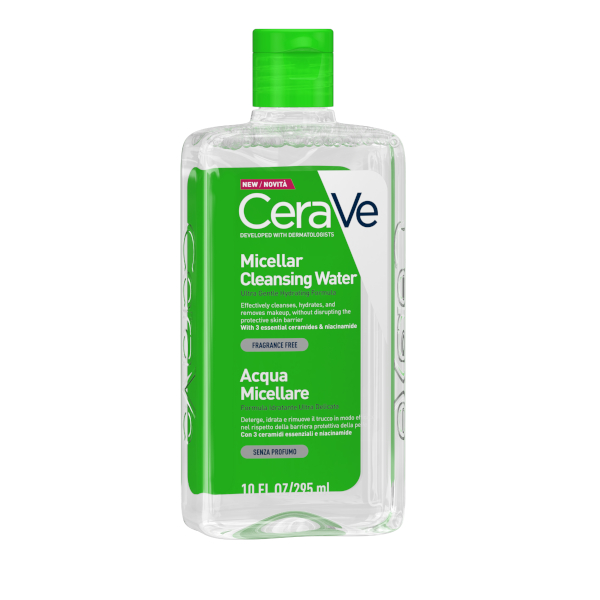 CeraVe Acqua Micellare Con 3 Ceramidi Essenziali Idrata Strucca E Ripristina La Barriera Cutanea 295ml