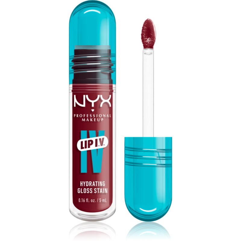 Nyx Professional Makeup Lip Iv Lucidalabbra Lunga Tenuta Effetto Idratante Colore 09 - Blush Rush 5 Ml