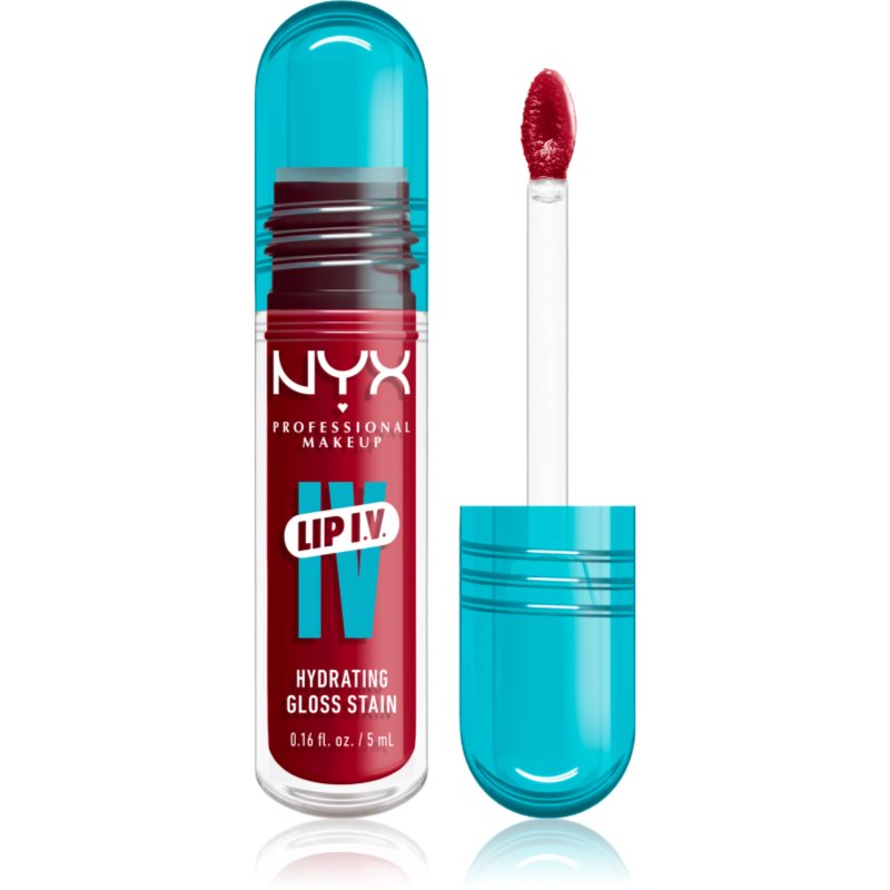 Nyx Professional Makeup Lip Iv Lucidalabbra Lunga Tenuta Effetto Idratante Colore 11 - Redy Set Wet 5 Ml