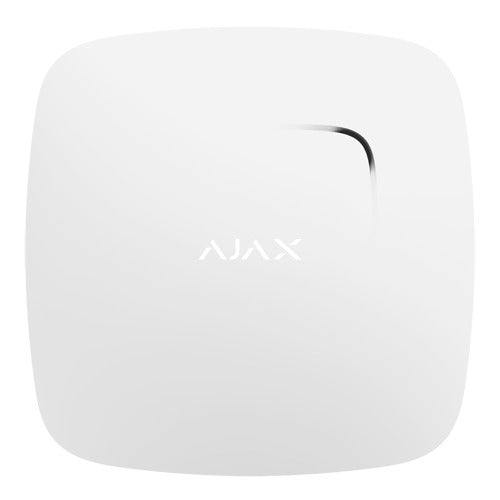 Rilevatore di fumo e sensore di temperatura ajax aj-fireprotect-w allarme nuovo