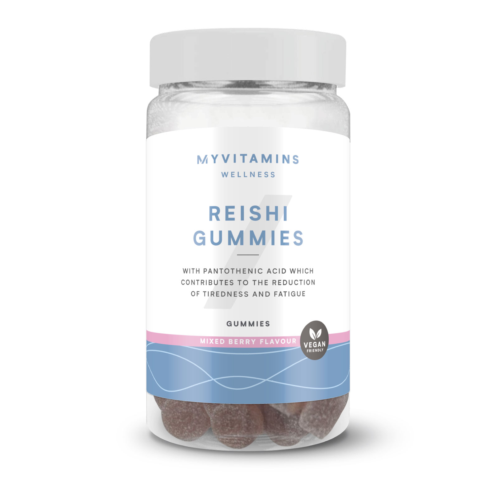 Funghi in Caramelle Gommose - 60Gummies - Reishi (Relax) - Mixed Berry