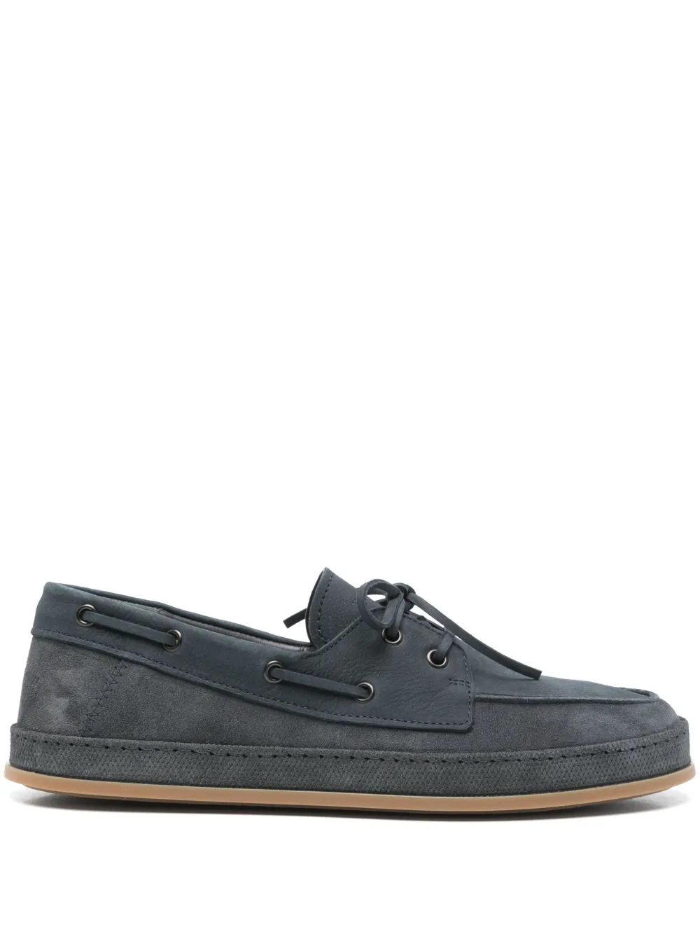 Hogan H683 boat shoes - Blu