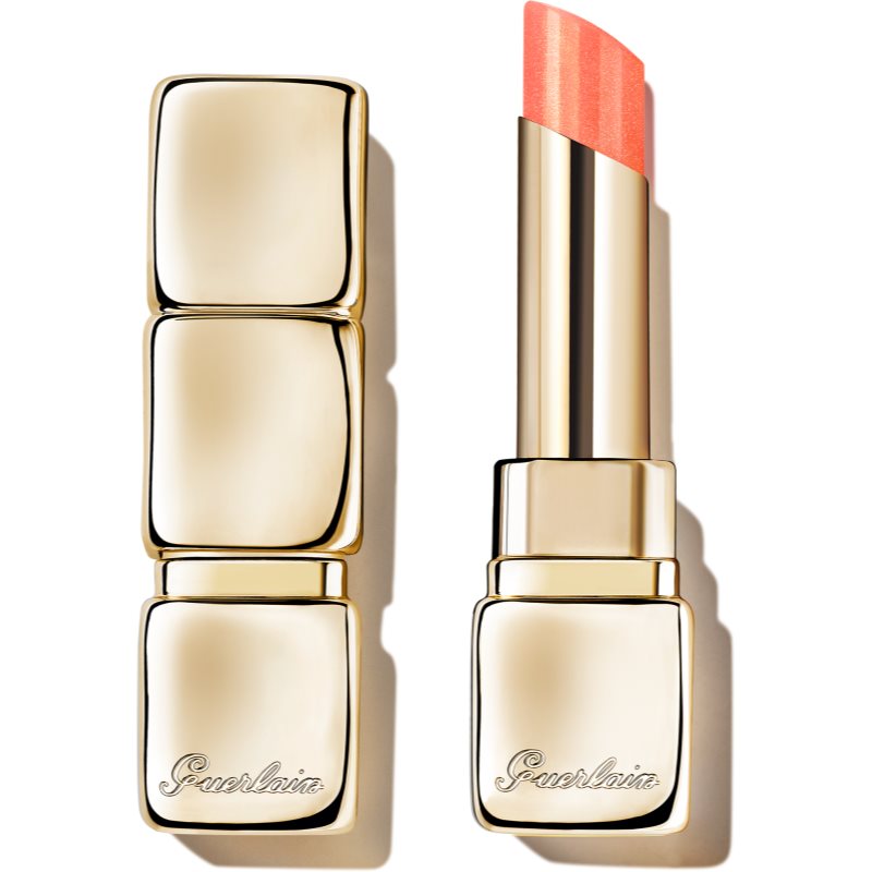 Guerlain Kisskiss Bee Glow Balsamo Nutriente E Idratante Labbra Colore 389 Pearly Peach 100 G